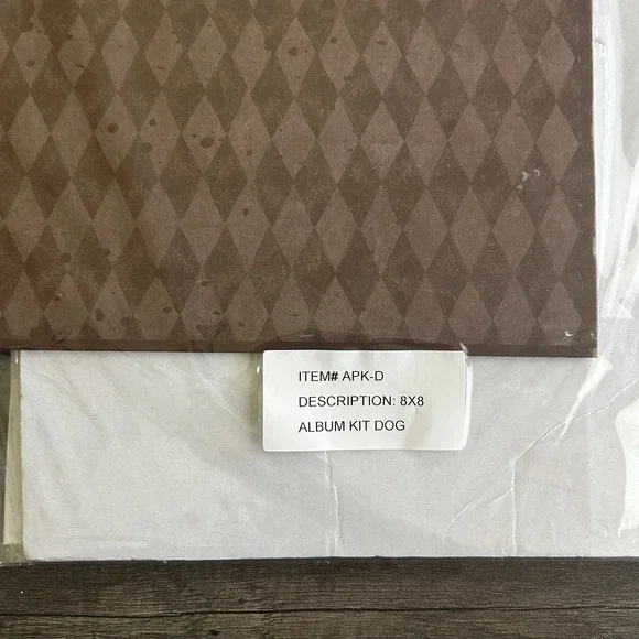 8x8 Deja Views Dog Days Scrapbook Album Kit Paper Stickers Pet Memory Book DIY - Picture 5 of 8